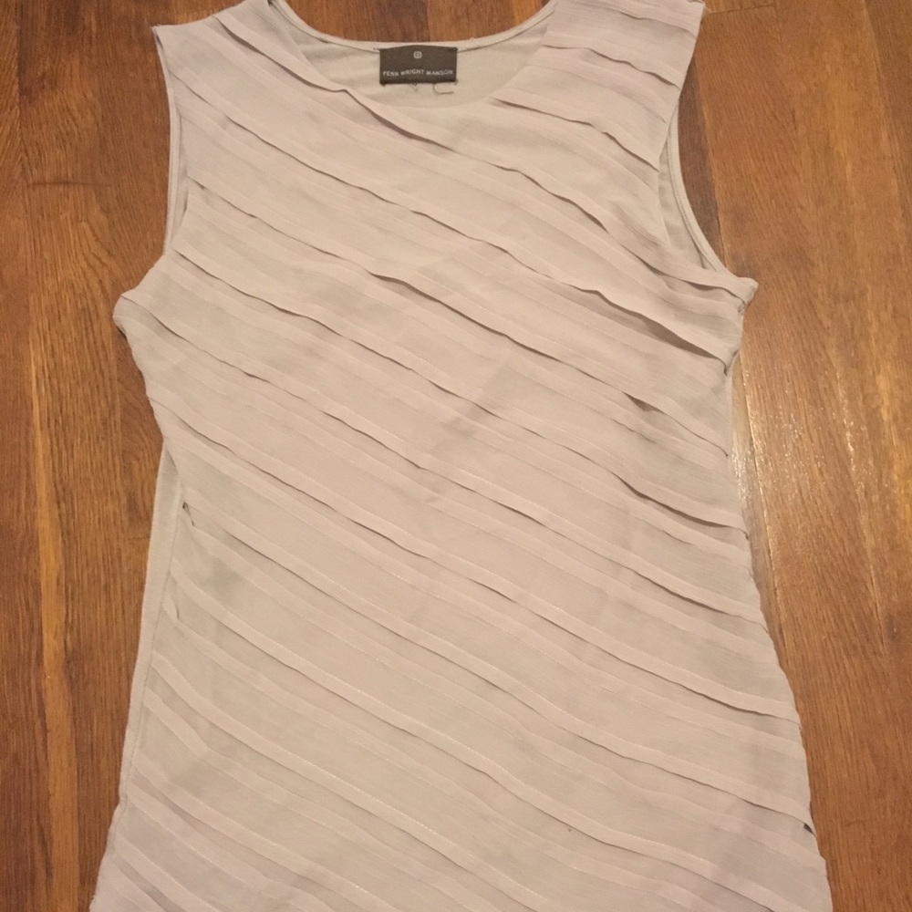 Pink work or casual tank top